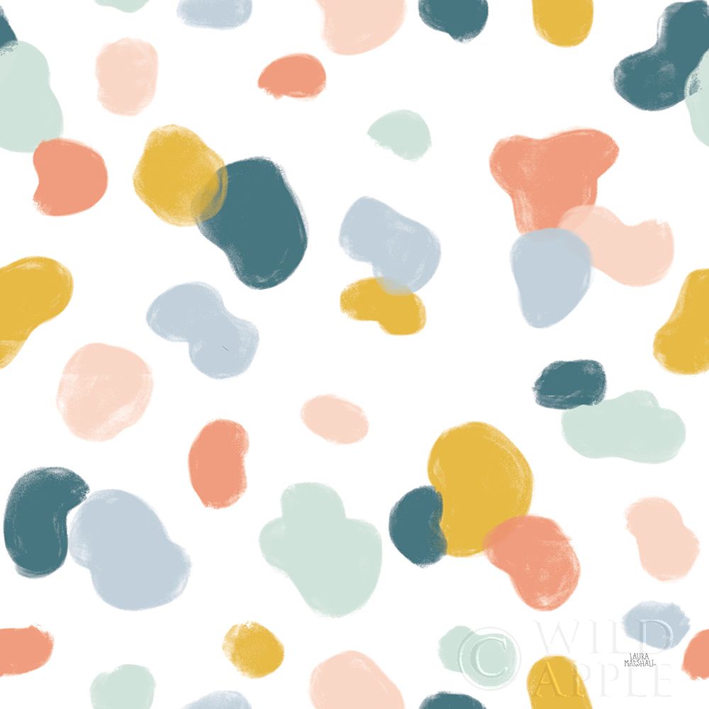 Wall art: Wild Garden Pattern IXB, by Marshall, Laura