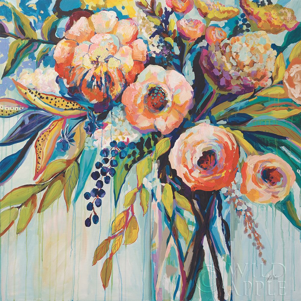Wall Art Painting id:247642, Name: Color Celebration, Artist: Vertentes, Jeanette
