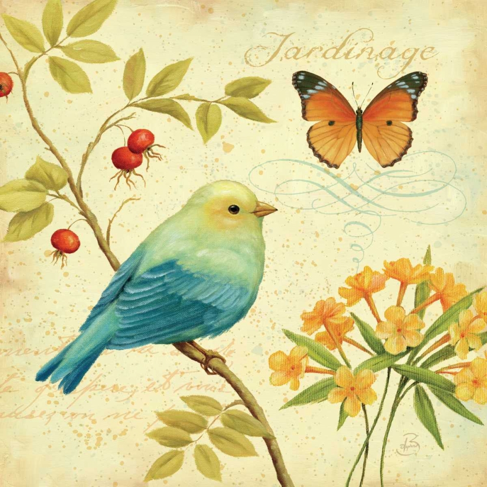 Wall Art Painting id:18233, Name: Garden Passion I, Artist: Brissonnet, Daphne