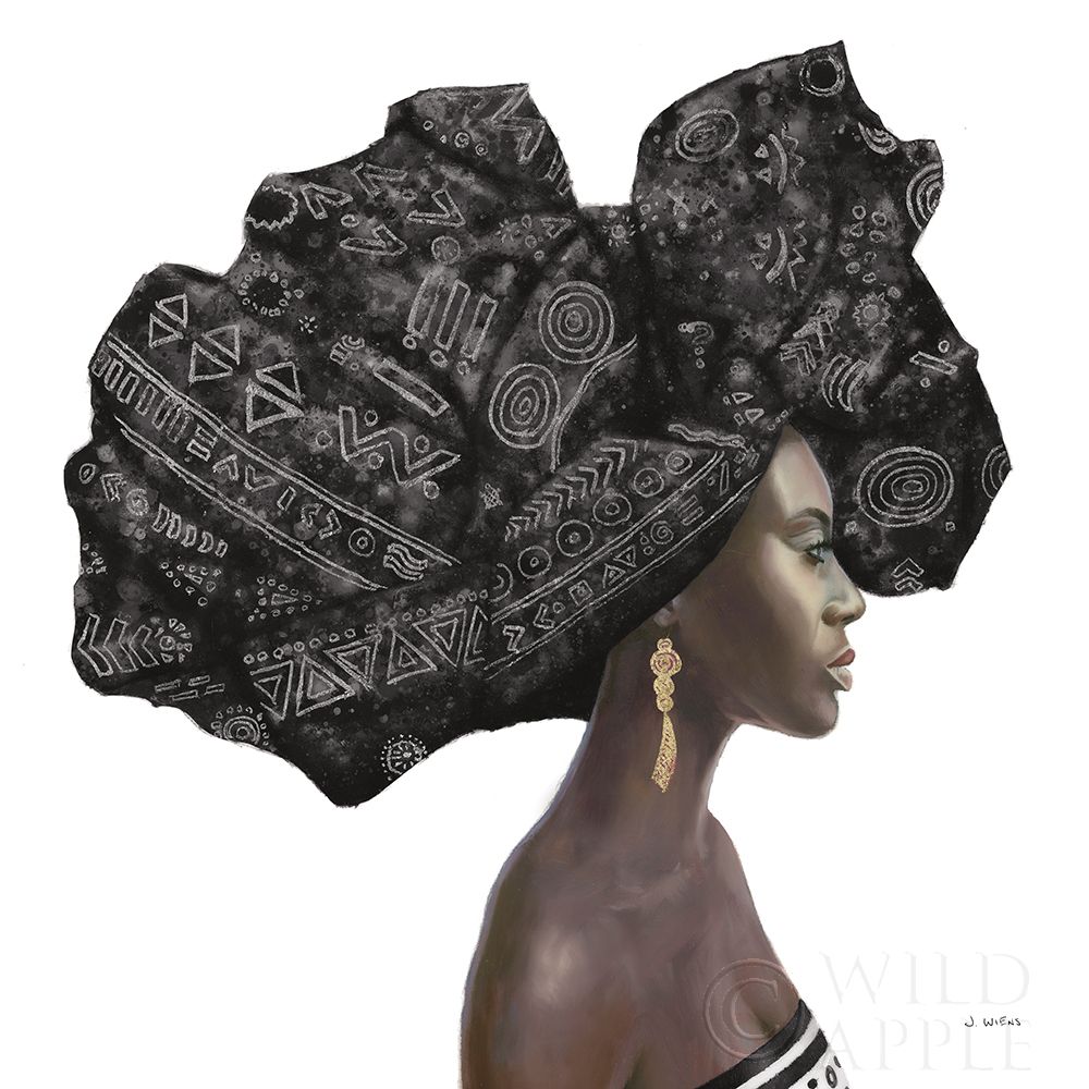 Art Print: Pure Style II Black