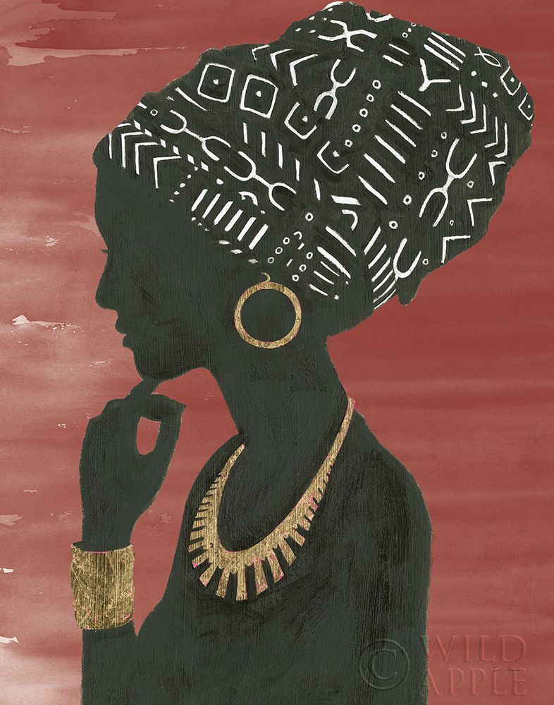 Wall art: Graceful Majesty II Chili, by Adams, Emily