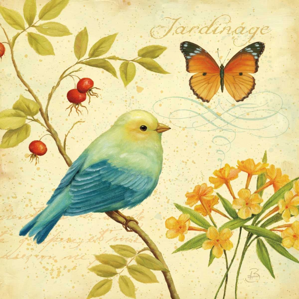 Wall Art Painting id:18235, Name: Garden Passion I, Artist: Brissonnet, Daphne