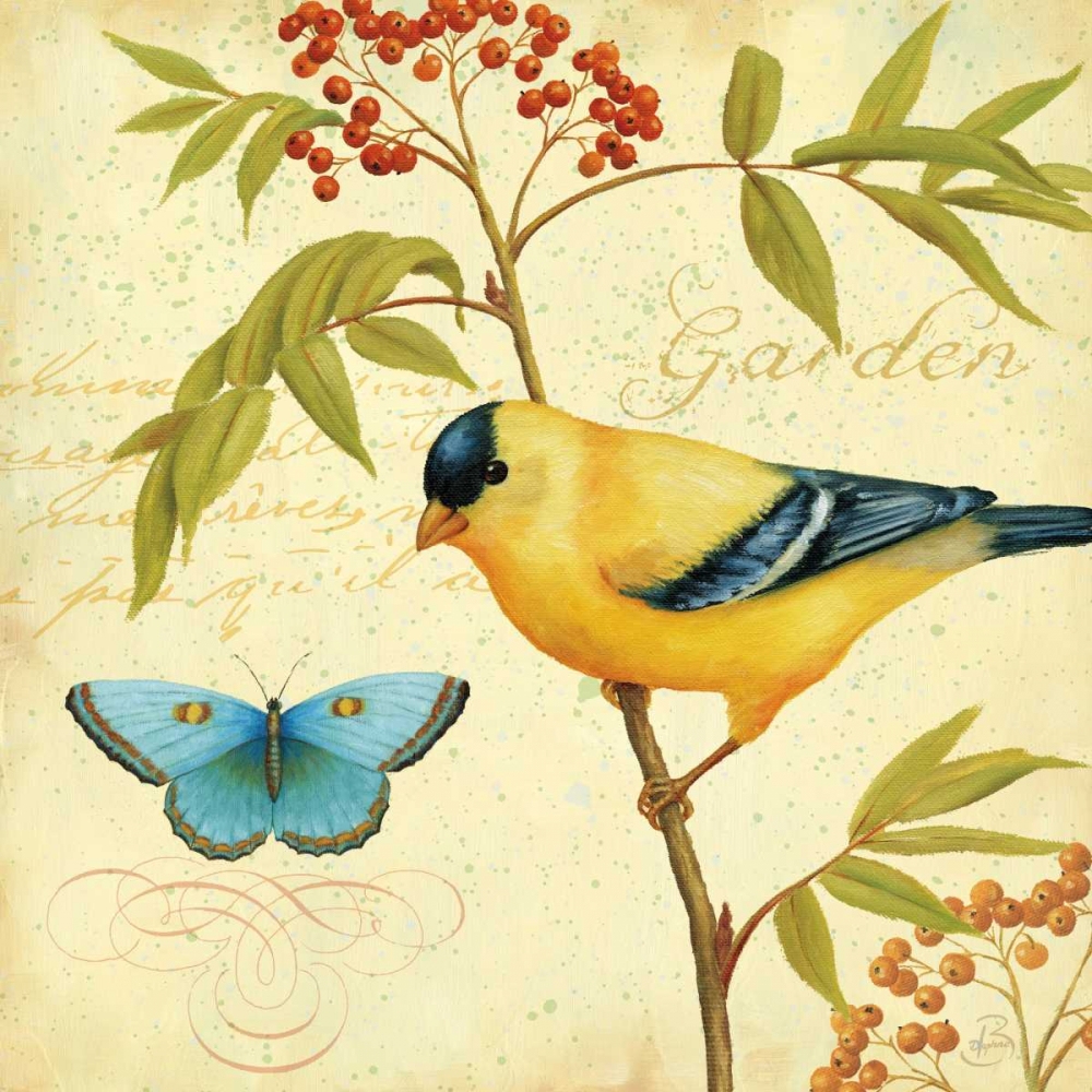 Wall Art Painting id:18236, Name: Garden Passion II, Artist: Brissonnet, Daphne