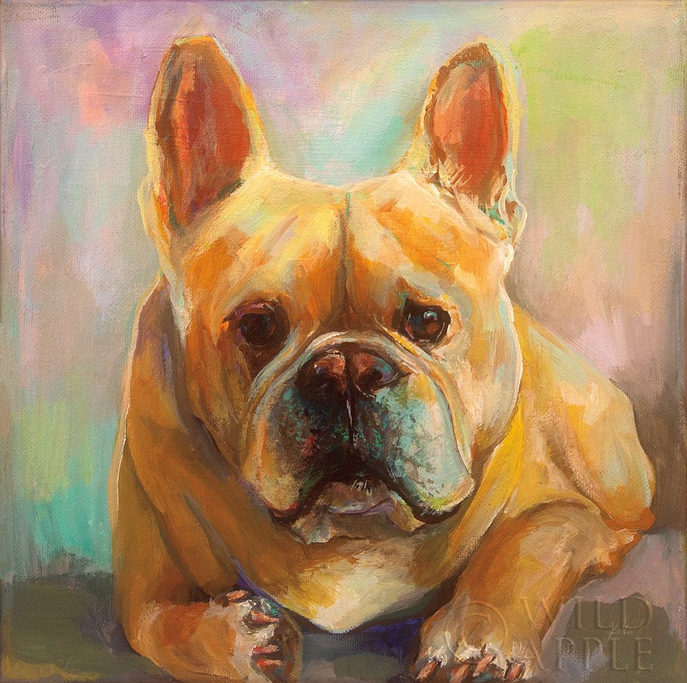 Wall Art Painting id:257871, Name: Frenchie, Artist: Vertentes, Jeanette