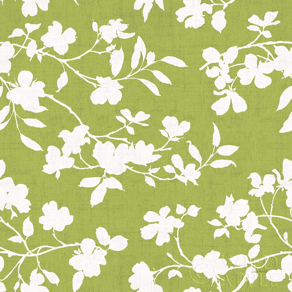 Art Print: Dogwood Garden Step 05C