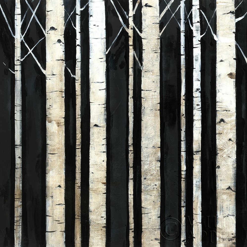 Art Print: Birch Tree Square II