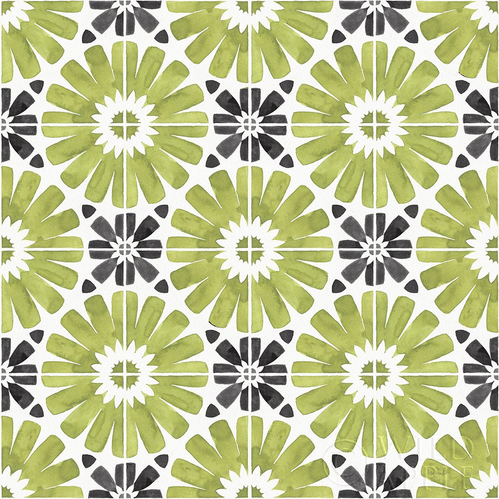 Wall Art Painting id:277838, Name: Mixed Greens Step 21A Black, Artist: Audit, Lisa