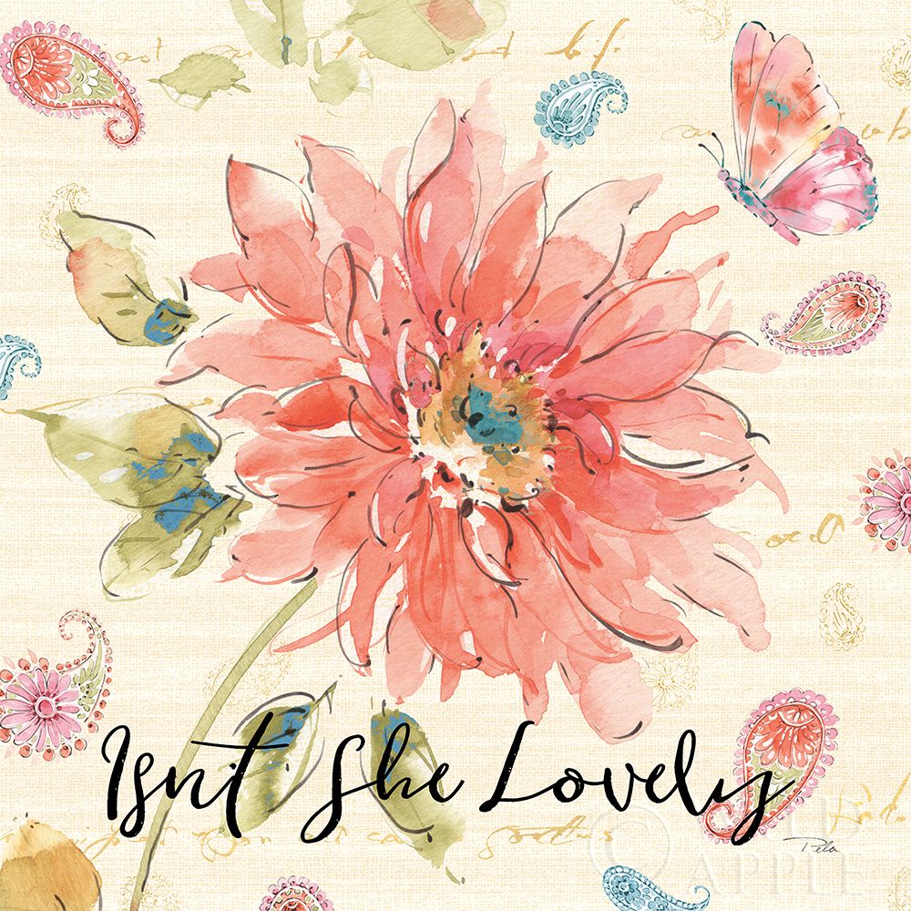 Art Print: Happy Gypsy II Lovely