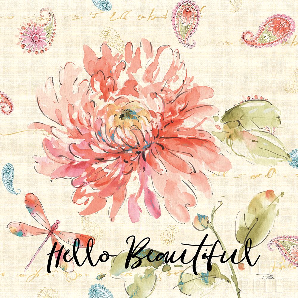 Art Print: Happy Gypsy III Beautiful