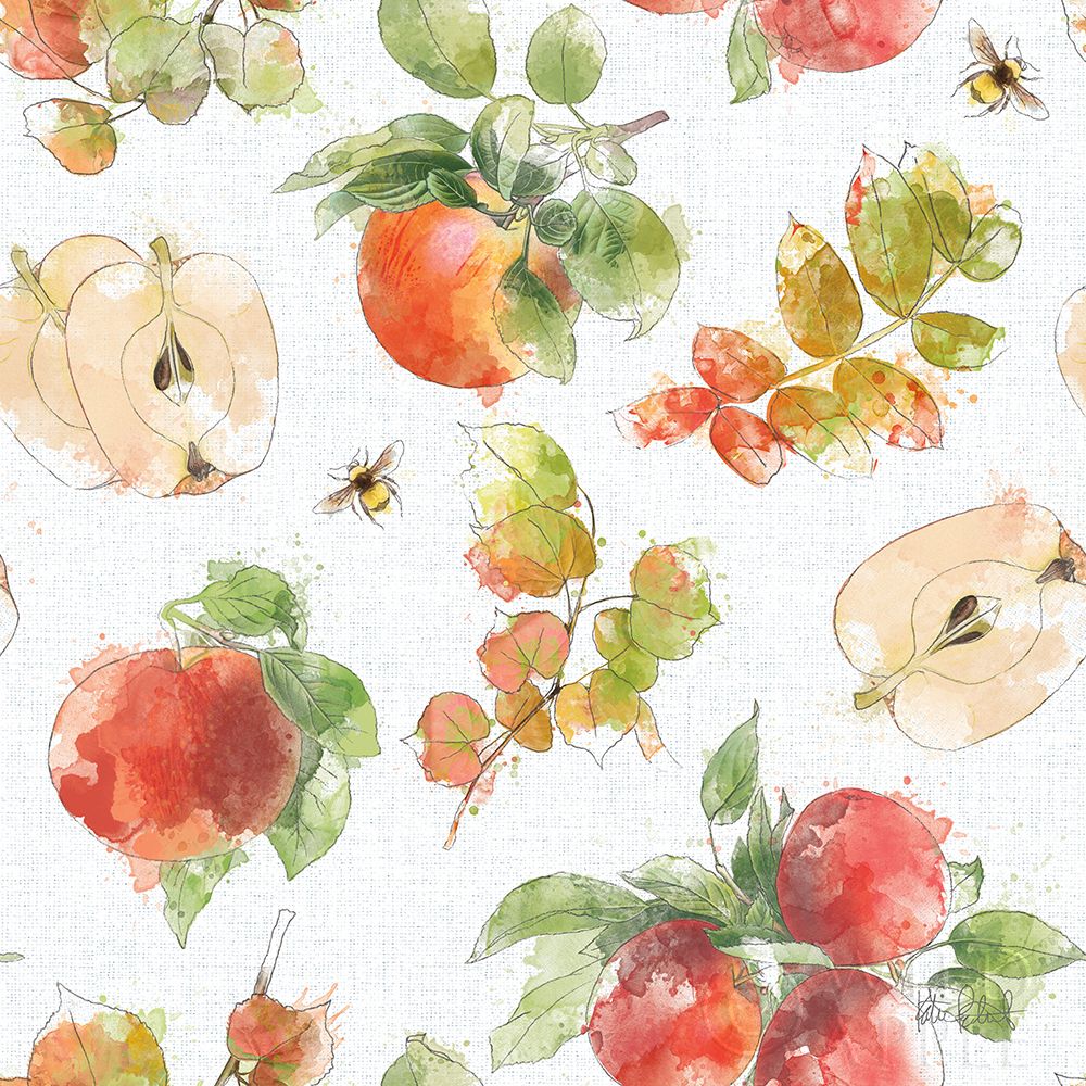 Wall Art Painting id:257927, Name: Orchard Harvest Pattern I, Artist: Pertiet, Katie