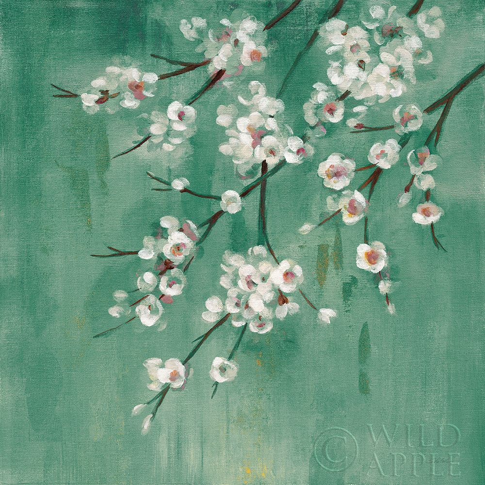 Wall art: Cherry Cloud I Jade, by Vassileva, Silvia