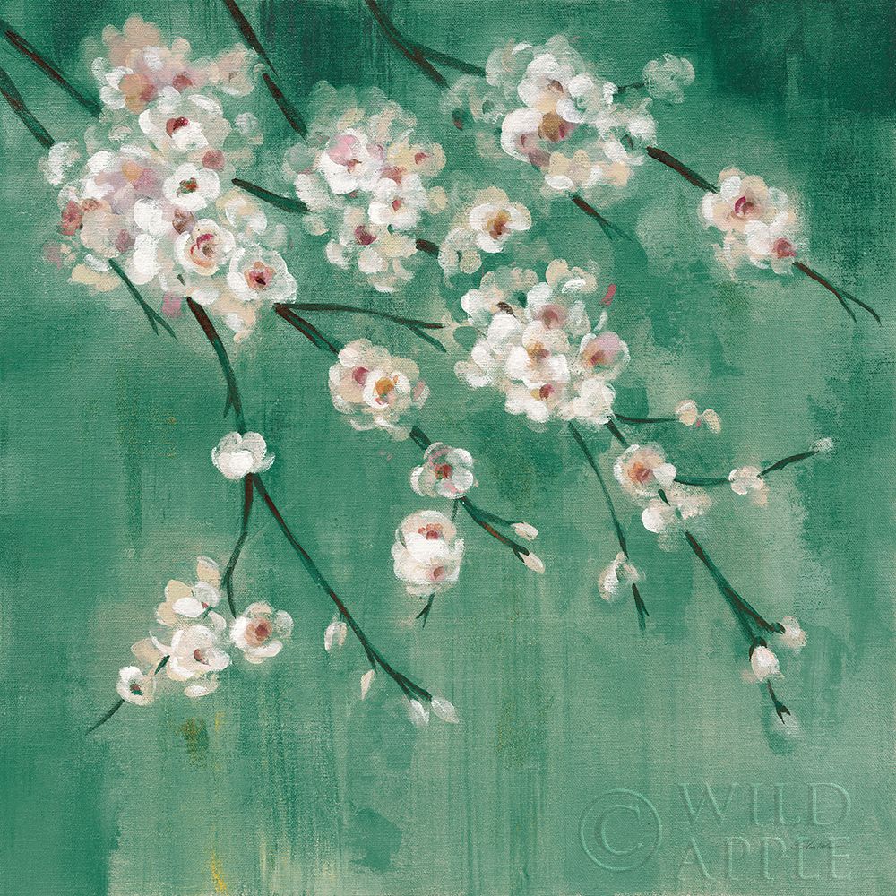 Wall Art Painting id:281934, Name: Cherry Cloud II Jade, Artist: Vassileva, Silvia