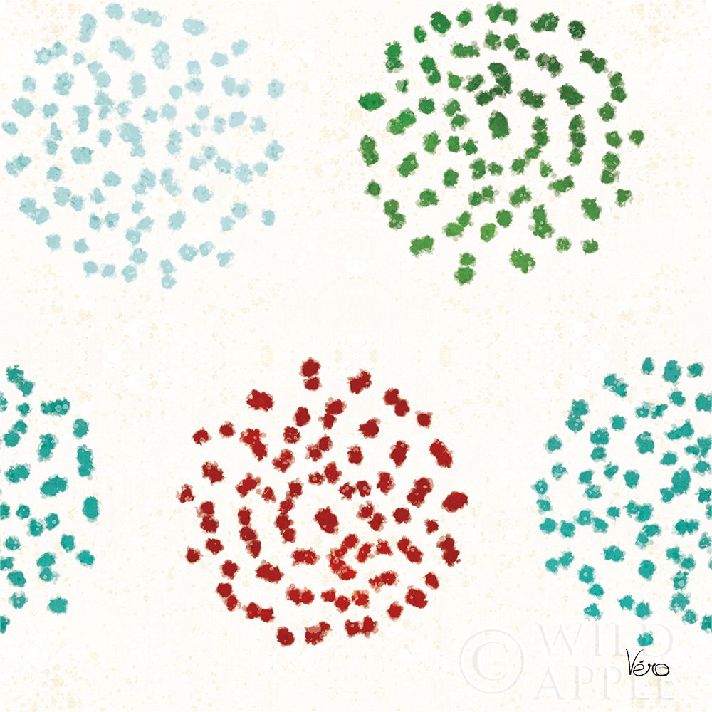 Wall Art Painting id:258022, Name: Festive Forest Pattern IIIA, Artist: Charron, Veronique