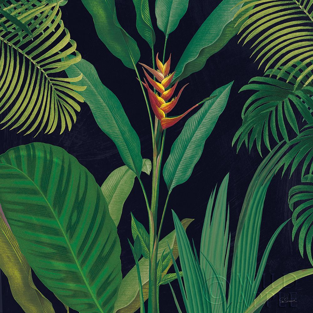 Wall art: Dramatic Tropical II, by Schlabach, Sue