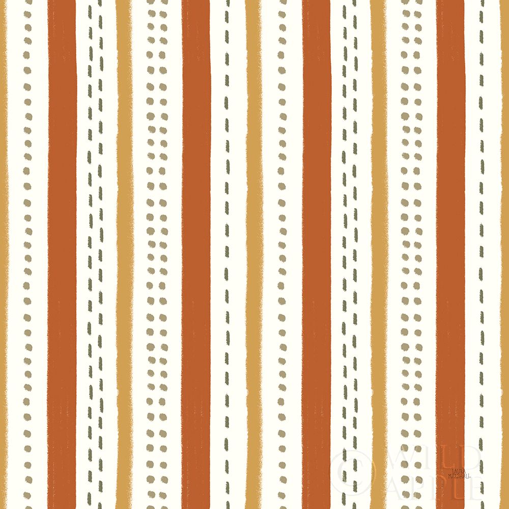 Wall art: Harvest Village Pattern IVA, by Marshall, Laura