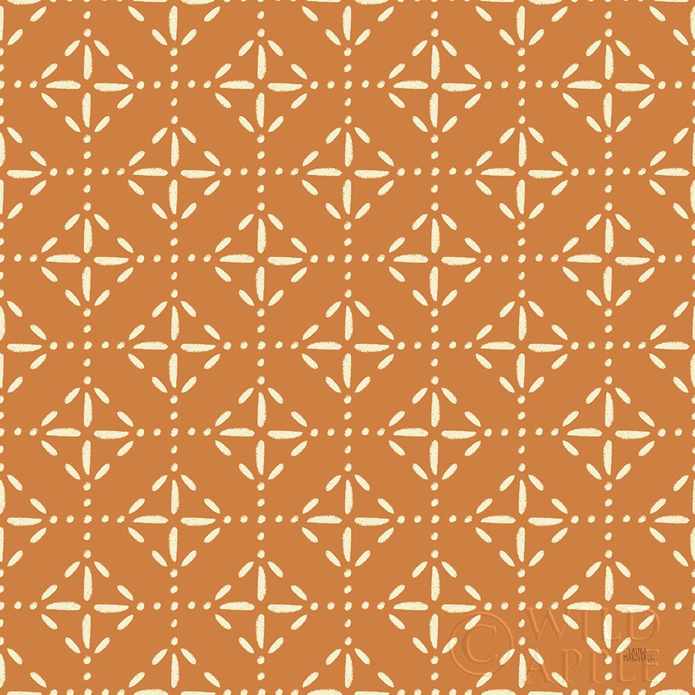 Wall Art Painting id:258060, Name: Harvest Village Pattern VIIB, Artist: Marshall, Laura