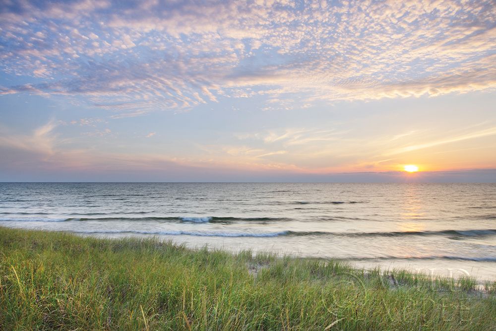 Art Print: Lake Michigan Sunset II