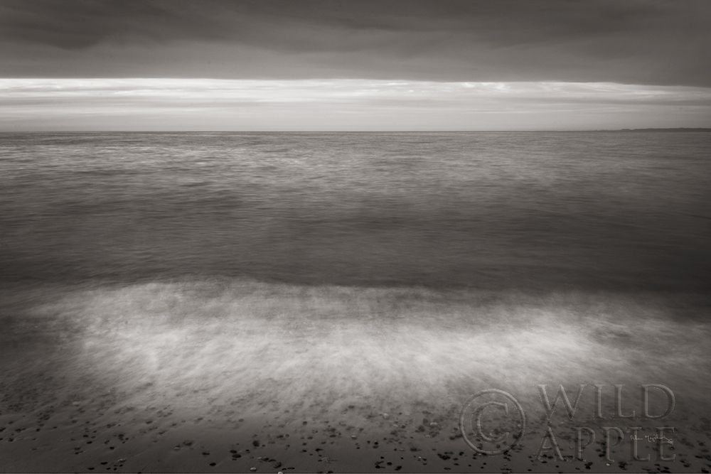 Art Print: Lake Superior Beach II BW