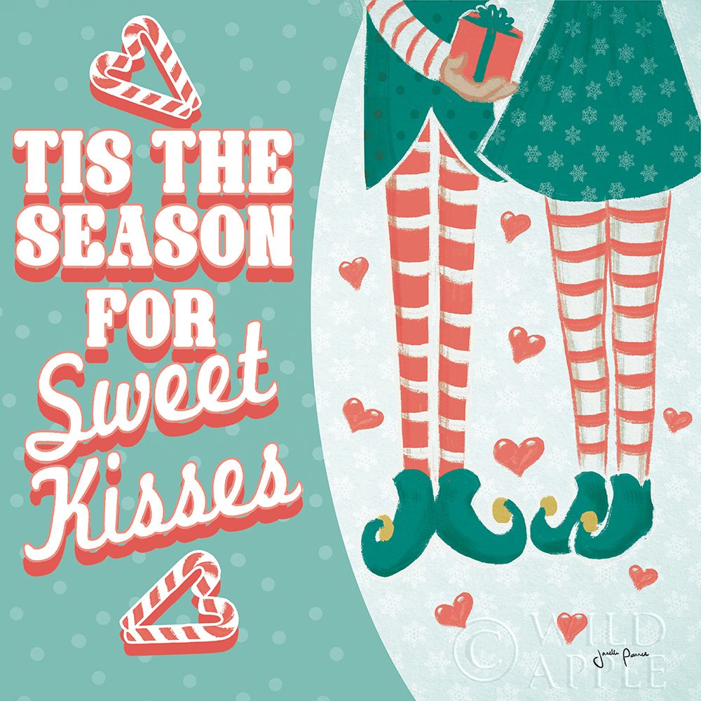 Wall Art Painting id:284072, Name: Vintage Christmas VIII, Artist: Penner, Janelle