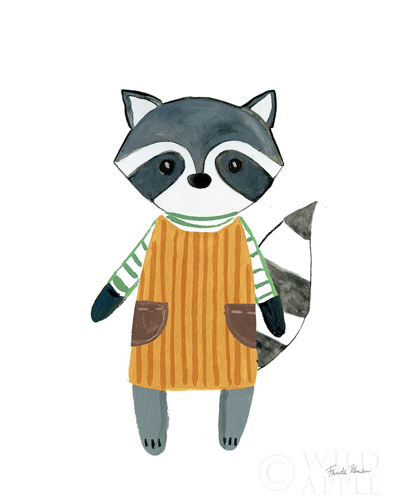 Wall Art Painting id:262092, Name: Neighborhood Pals III, Artist: Zaman, Farida