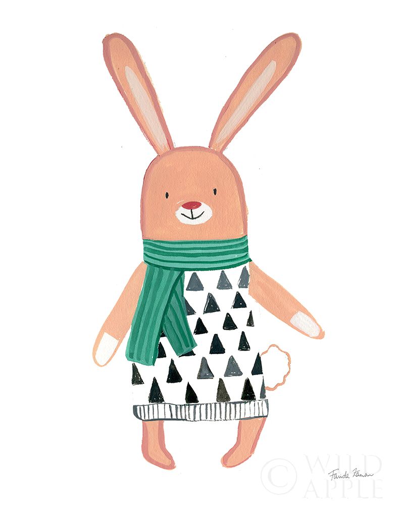 Wall Art Painting id:262098, Name: Neighborhood Pals IX, Artist: Zaman, Farida