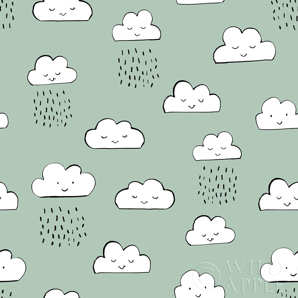 Wall Art Painting id:262105, Name: Neighborhood Pals Pattern IB, Artist: Zaman, Farida