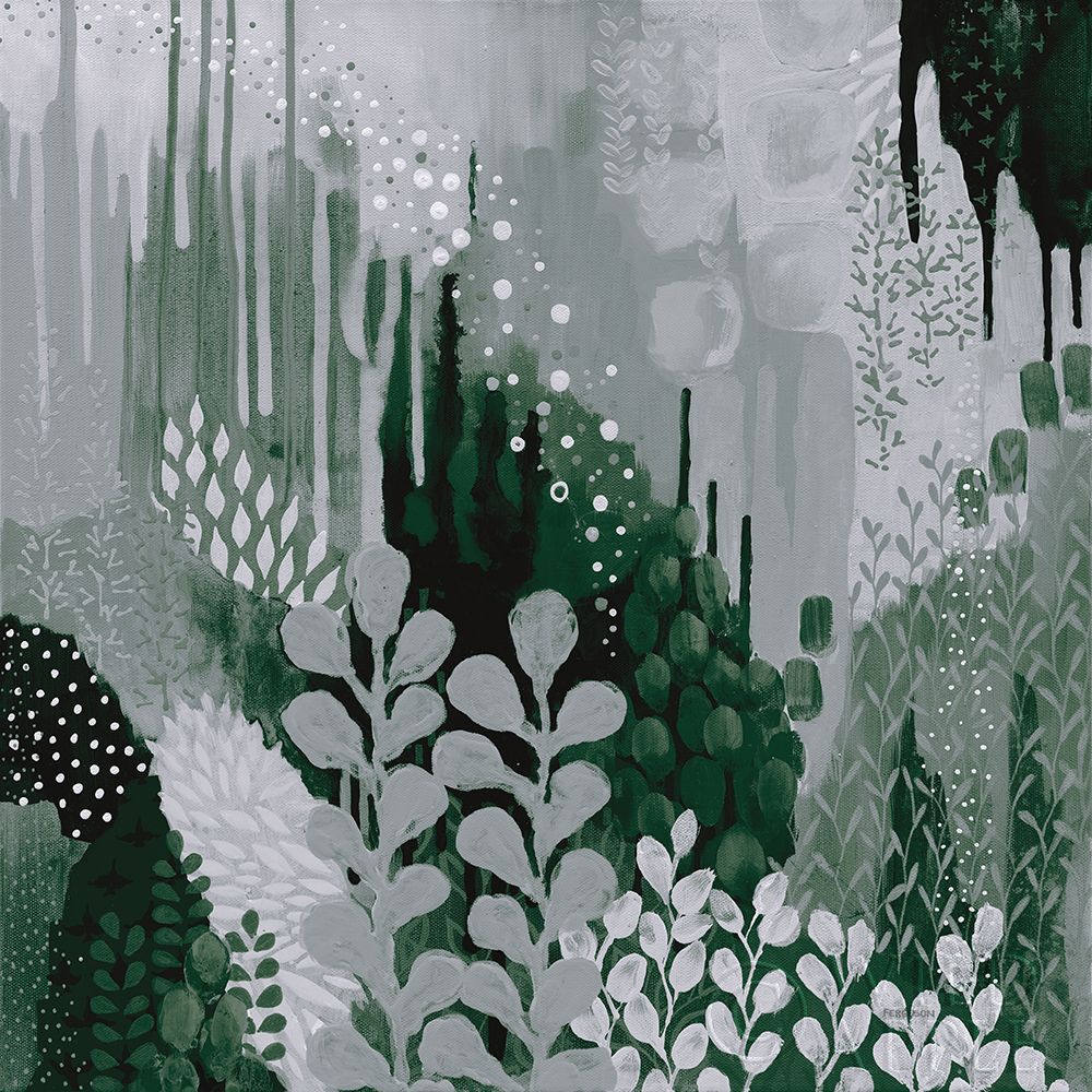 Art Print: Green Forest II