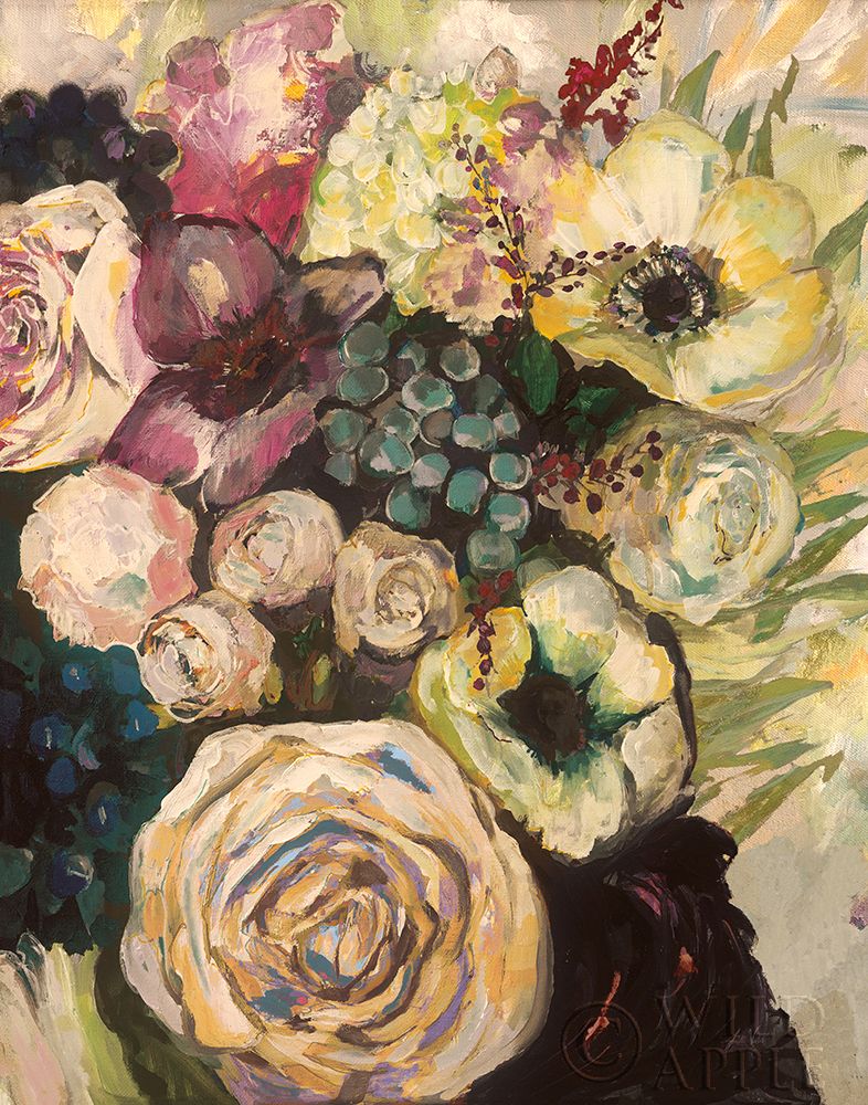 Wall Art Painting id:283997, Name: Wedding Bouquet Light, Artist: Vertentes, Jeanette