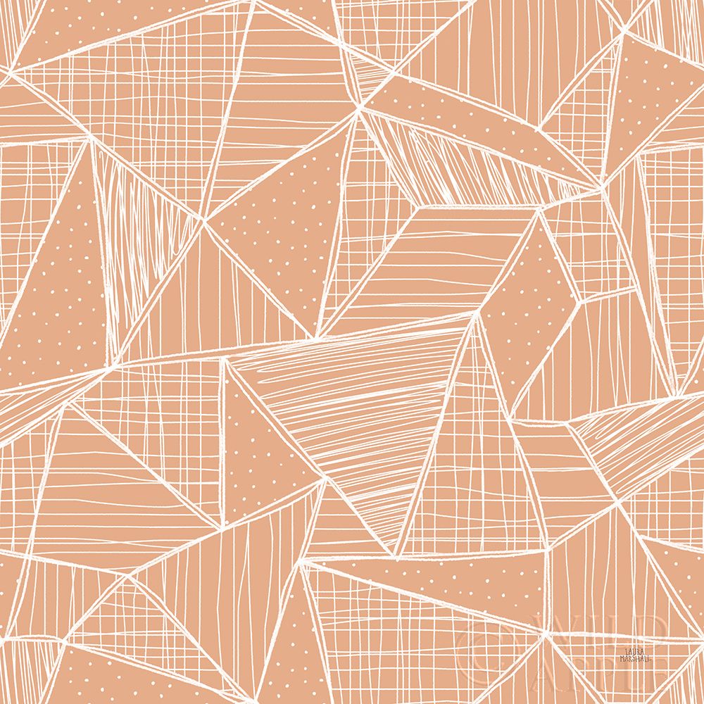 Wall art: Spring Blooms Pattern XB, by Marshall, Laura