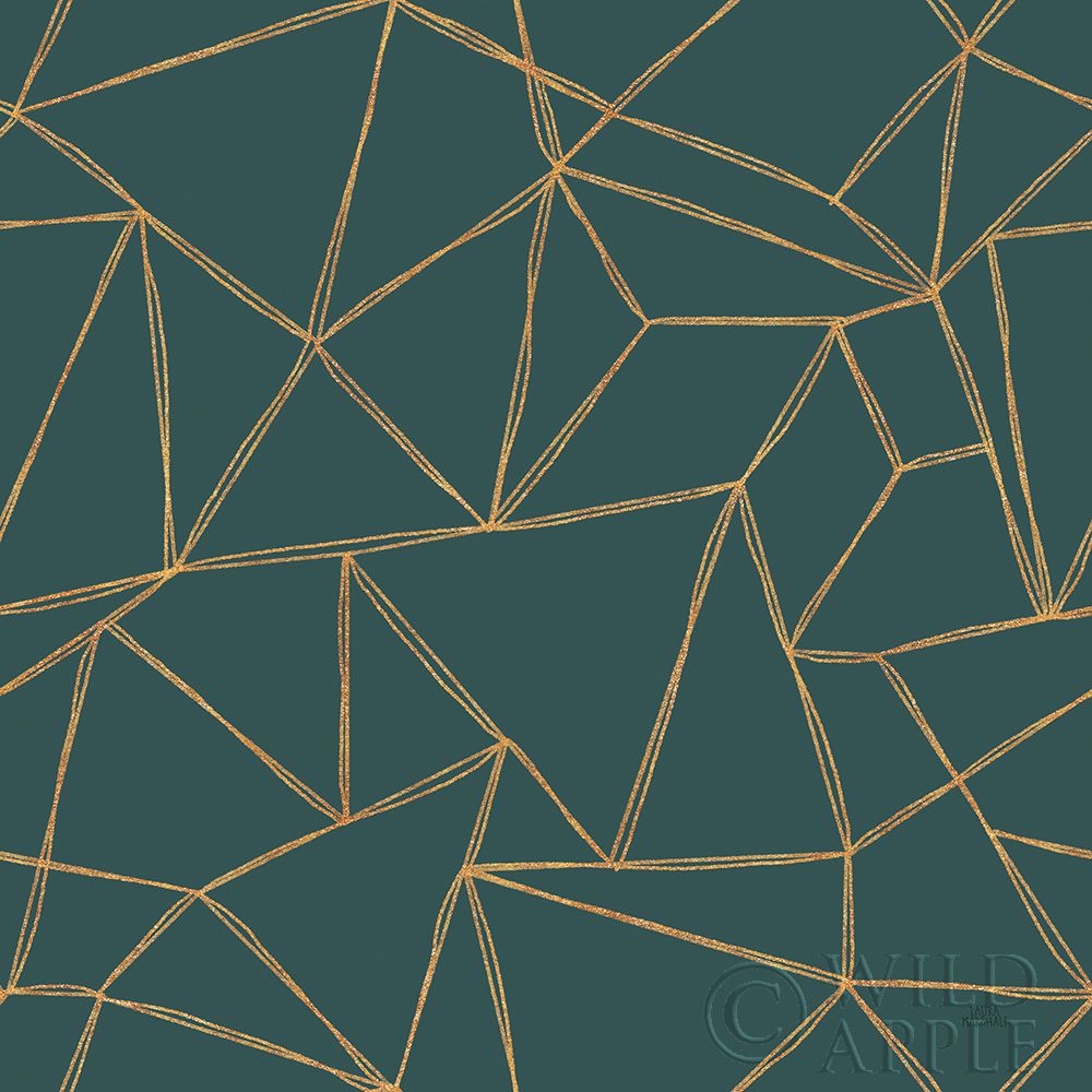 Wall art: Spring Blooms Pattern XVD, by Marshall, Laura