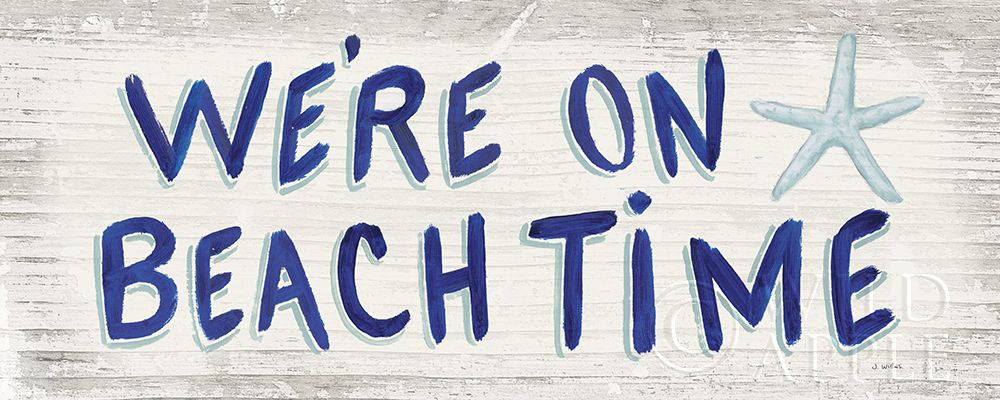 Wall Art Painting id:262186, Name: Beach Time VI, Artist: Wiens, James