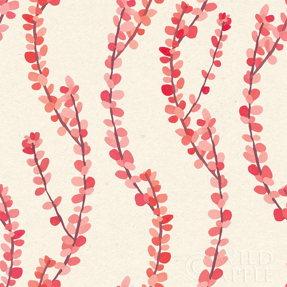 Wall Art Painting id:265411, Name: Succulent Pattern IIIA, Artist: Wild Apple Portfolio