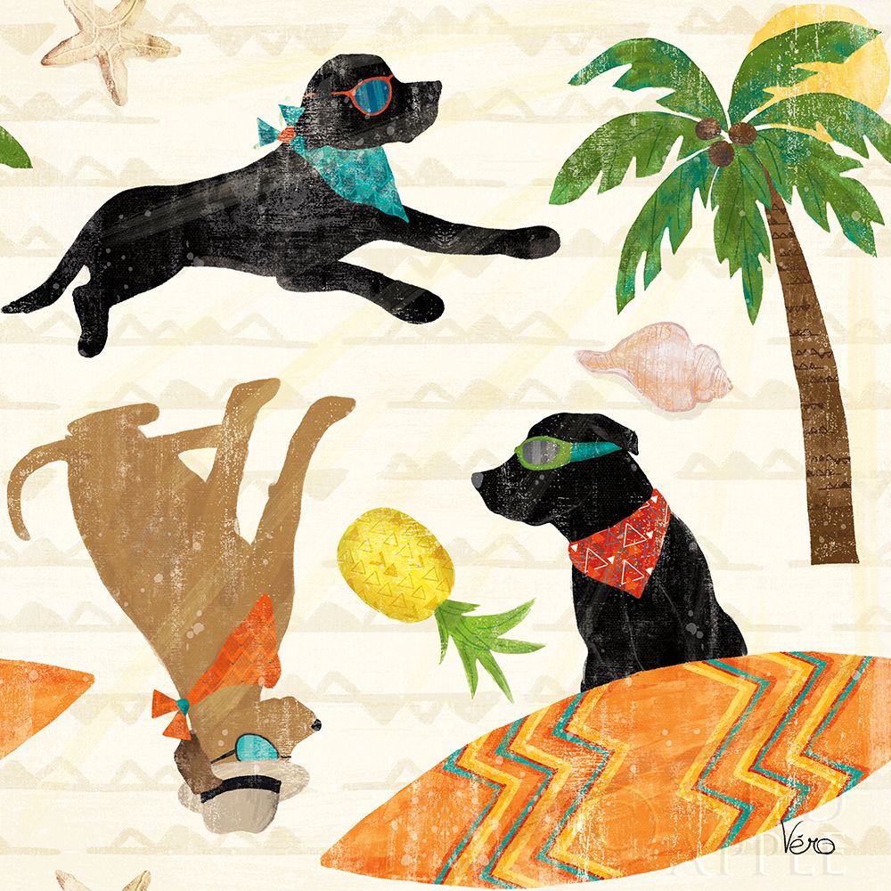 Art Print: Good Vibes Pattern IB