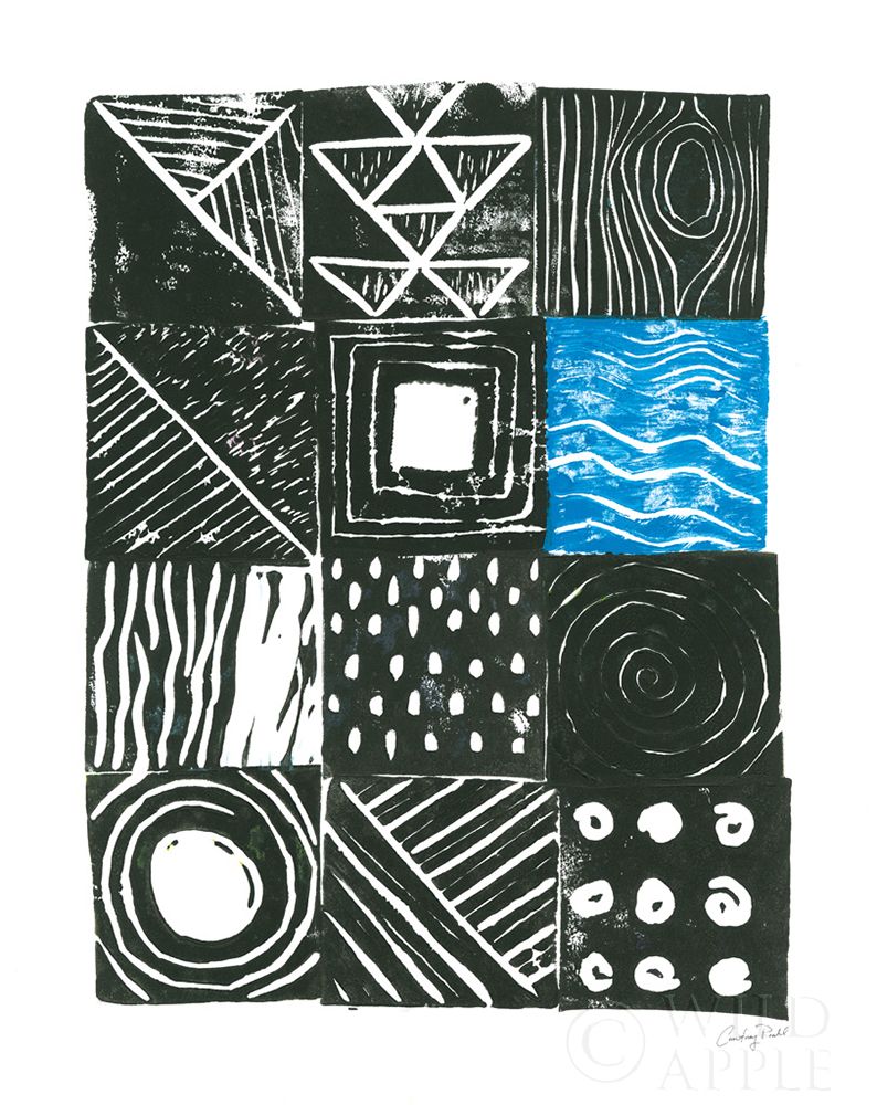 Art Print: Block Print II