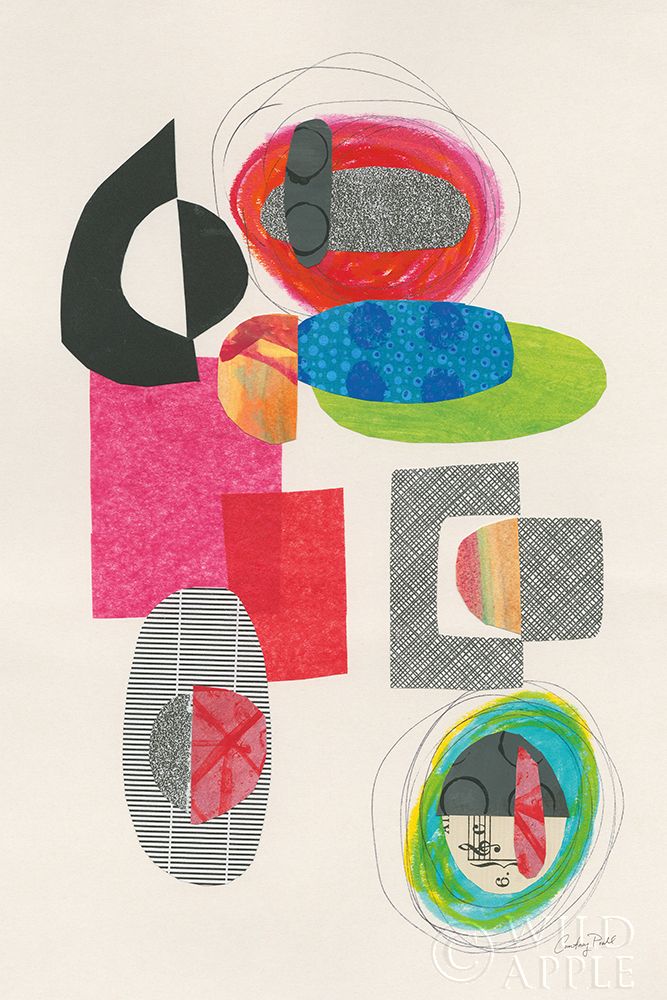 Art Print: Geometric Collage