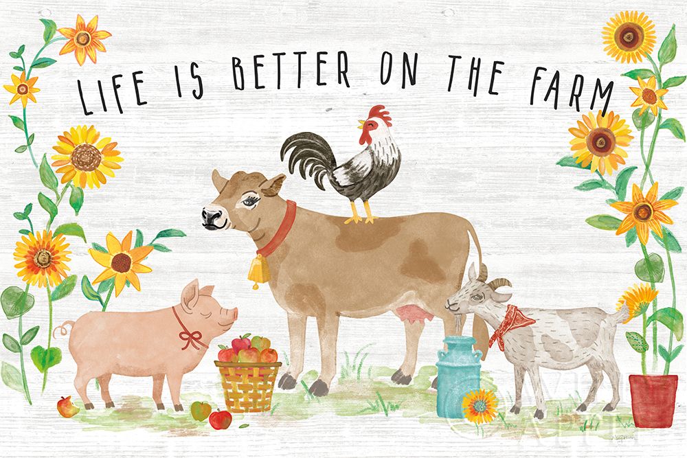 Wall Art Painting id:265223, Name: Farm Market I, Artist: Urban, Mary