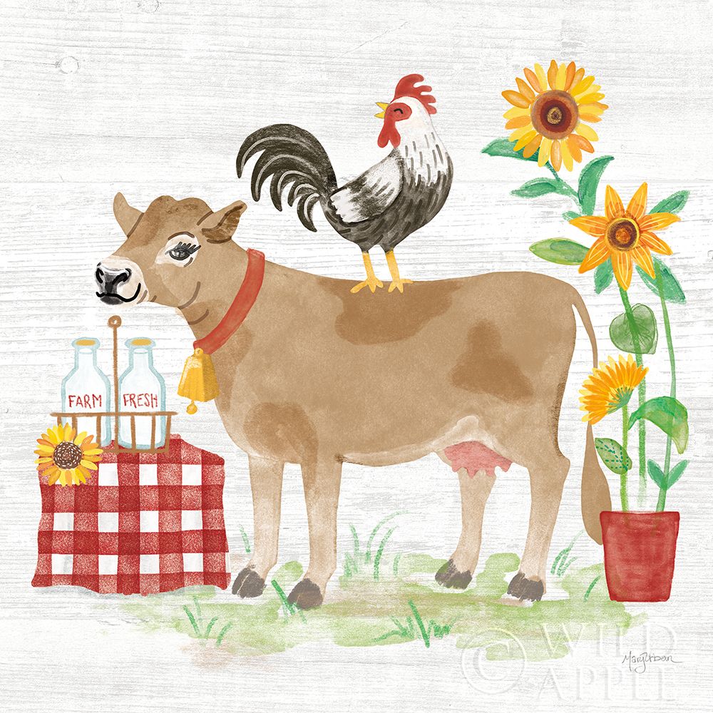 Wall Art Painting id:265027, Name: Farm Market II, Artist: Urban, Mary