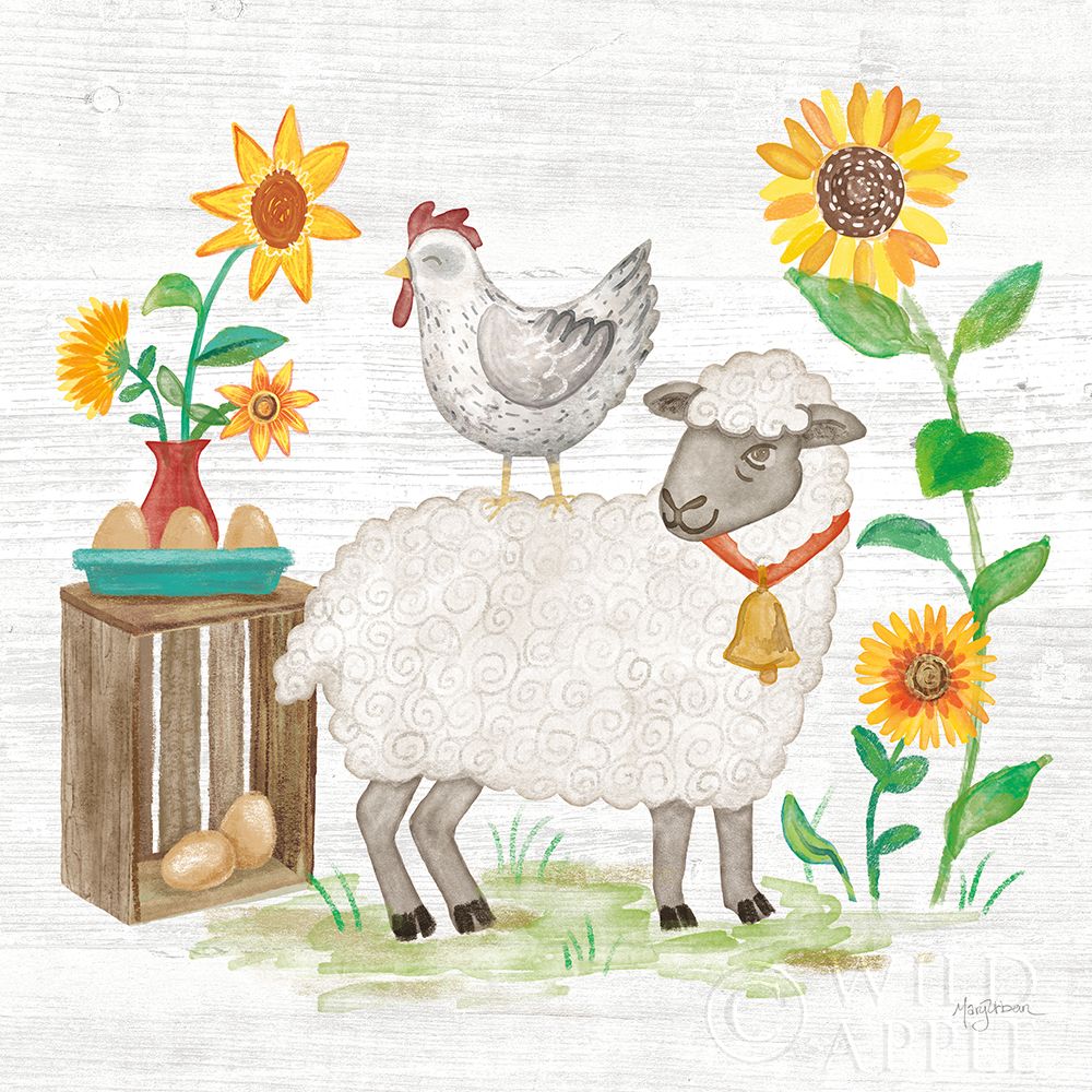 Wall Art Painting id:265024, Name: Farm Market V, Artist: Urban, Mary