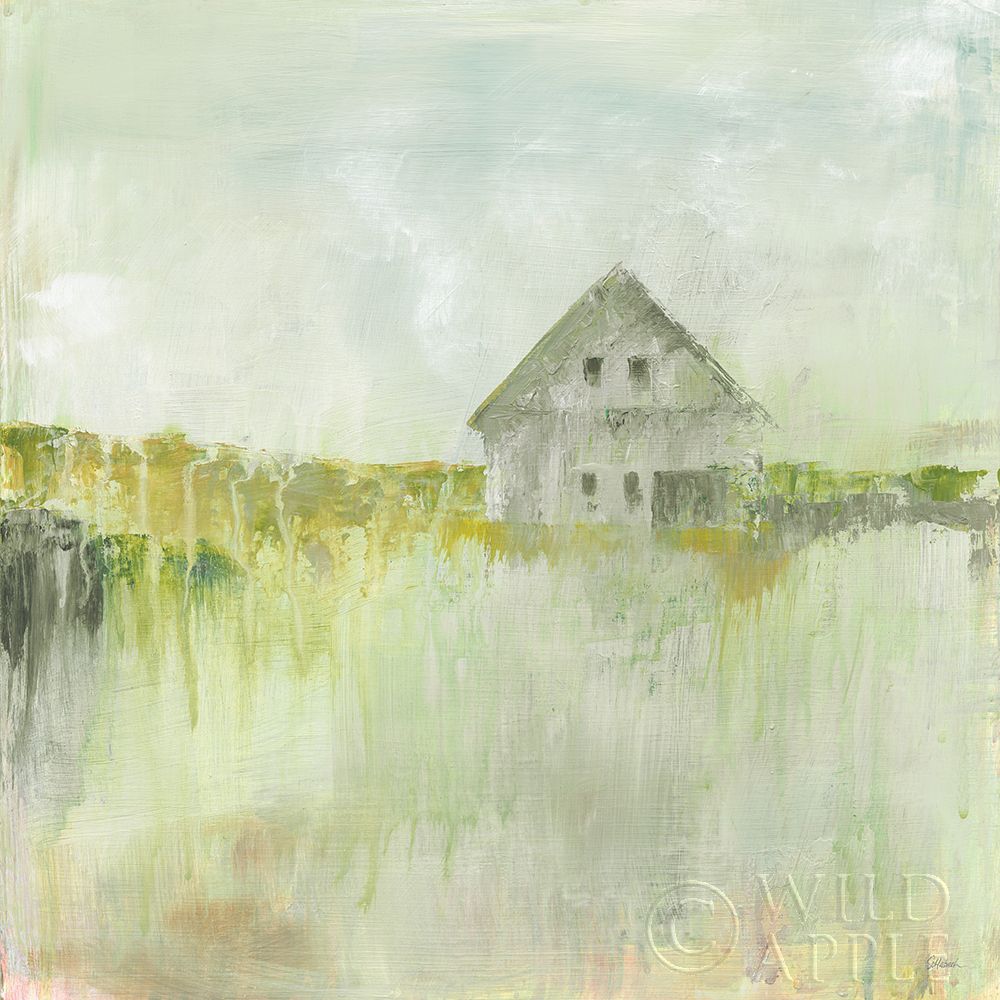 Wall Art Painting id:298417, Name: Across the Fields Neutral, Artist: Schlabach, Sue