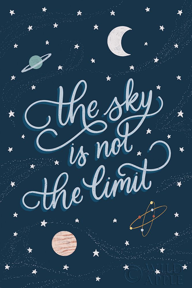 Wall Art Painting id:265002, Name: Sky is not the limit, Artist: Thorns, Becky