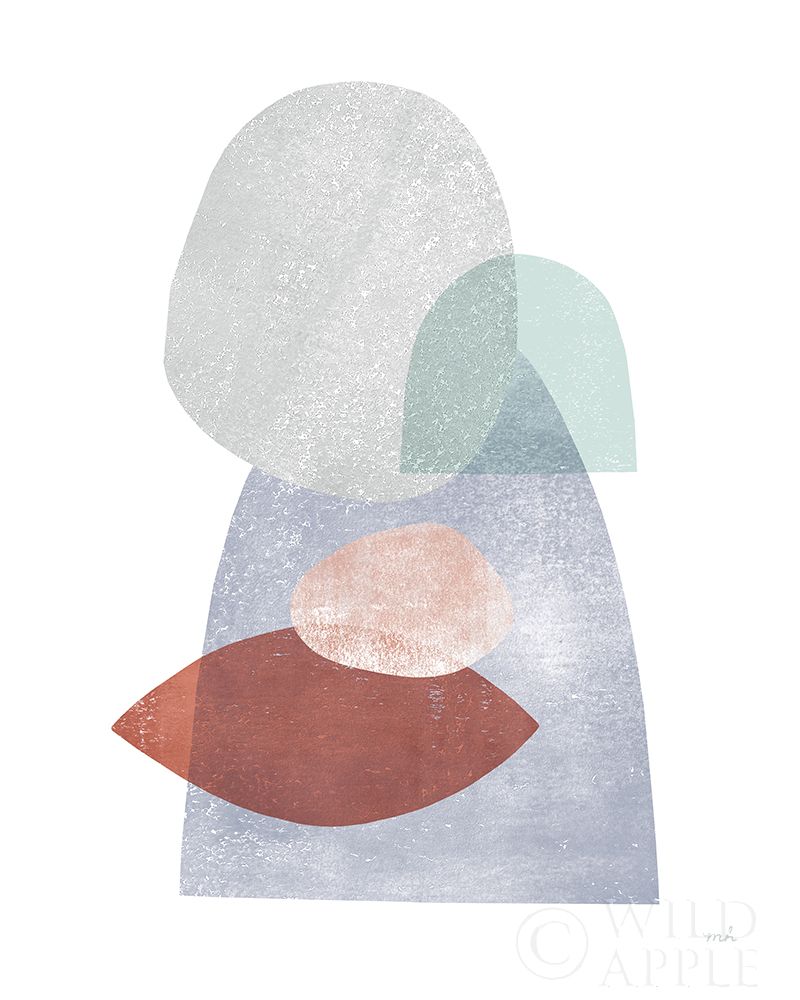 Art Print: Whispers III Coral