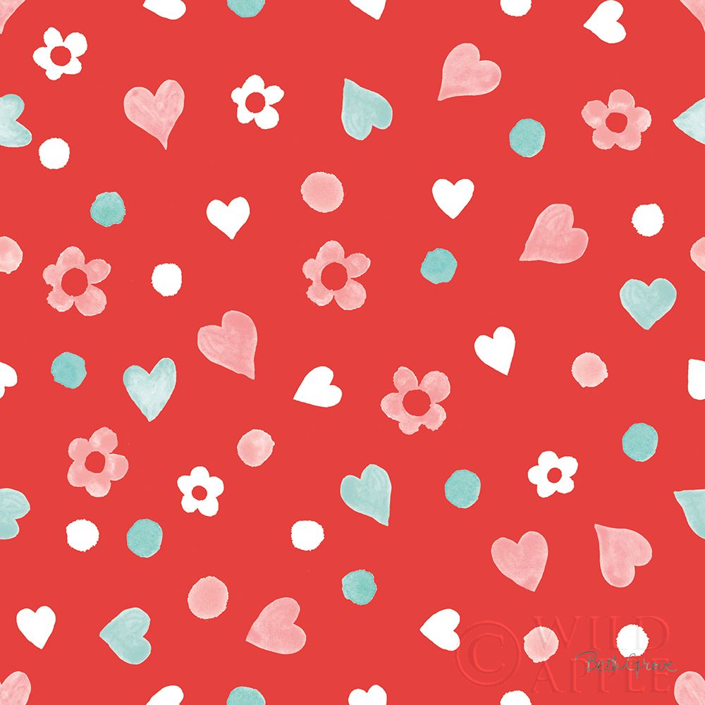 Art Print: Paws of Love Pattern IIC