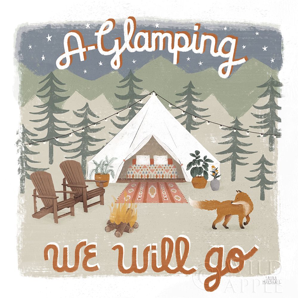 Art Print: Gone Glamping III