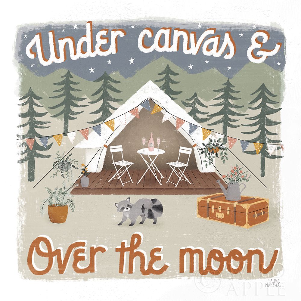 Art Print: Gone Glamping IV