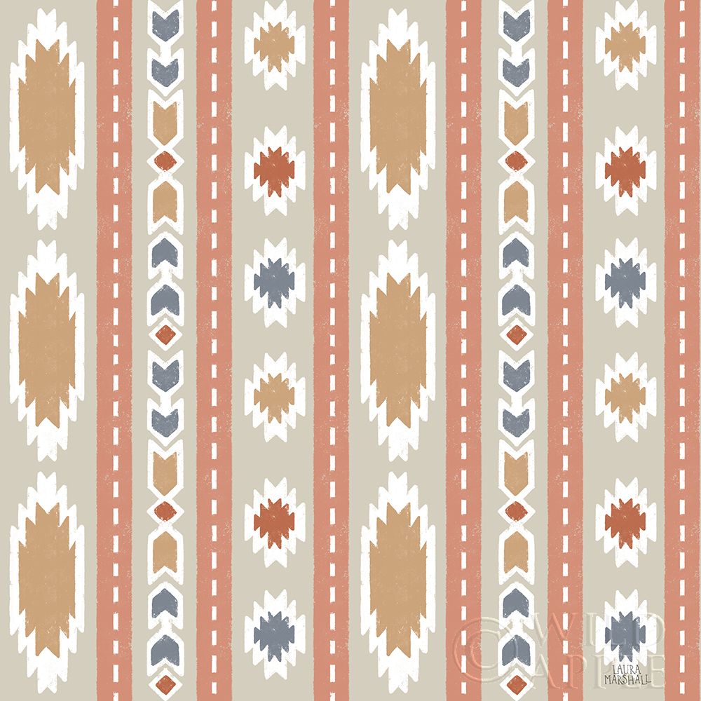 Art Print: Gone Glamping Pattern IIA