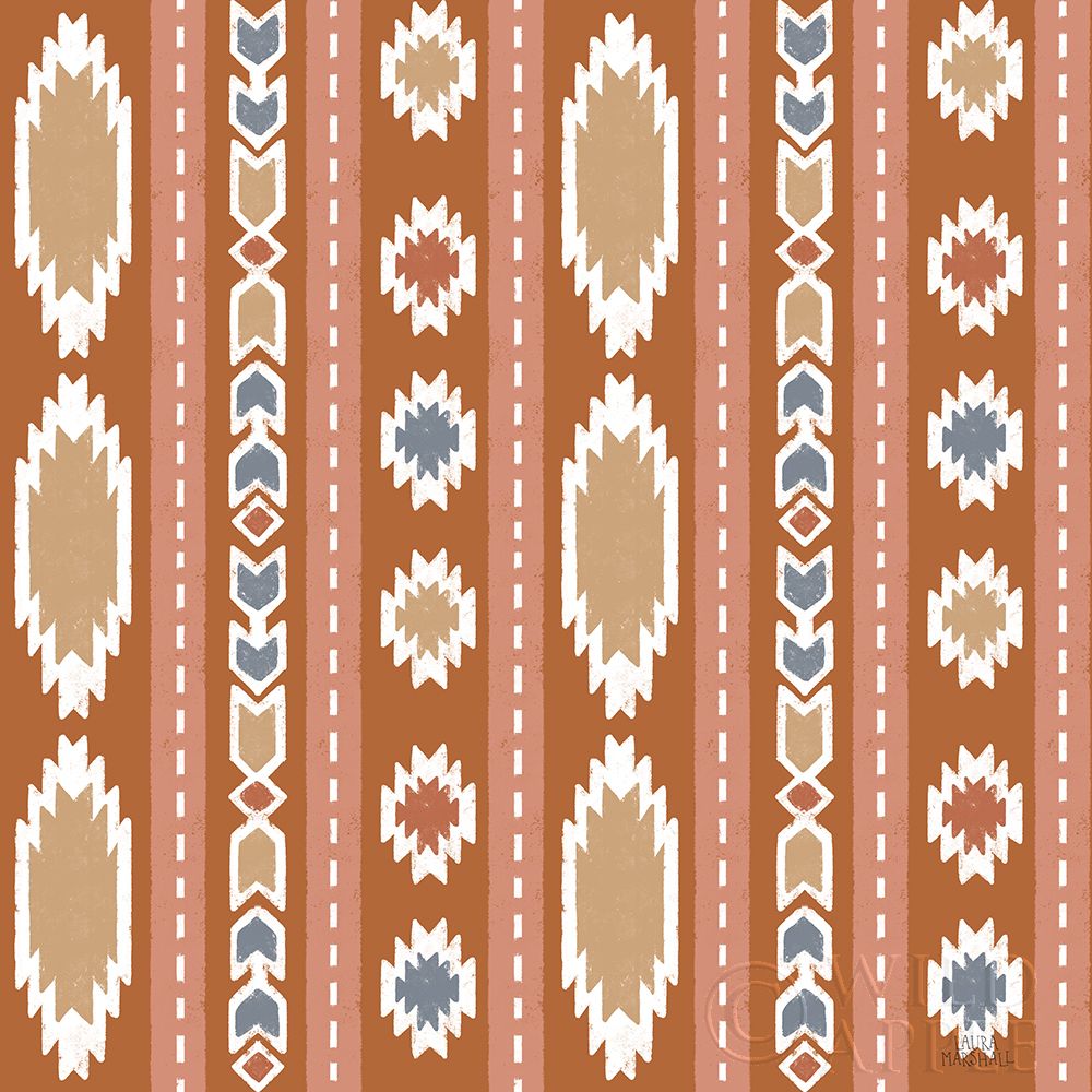 Art Print: Gone Glamping Pattern IIB