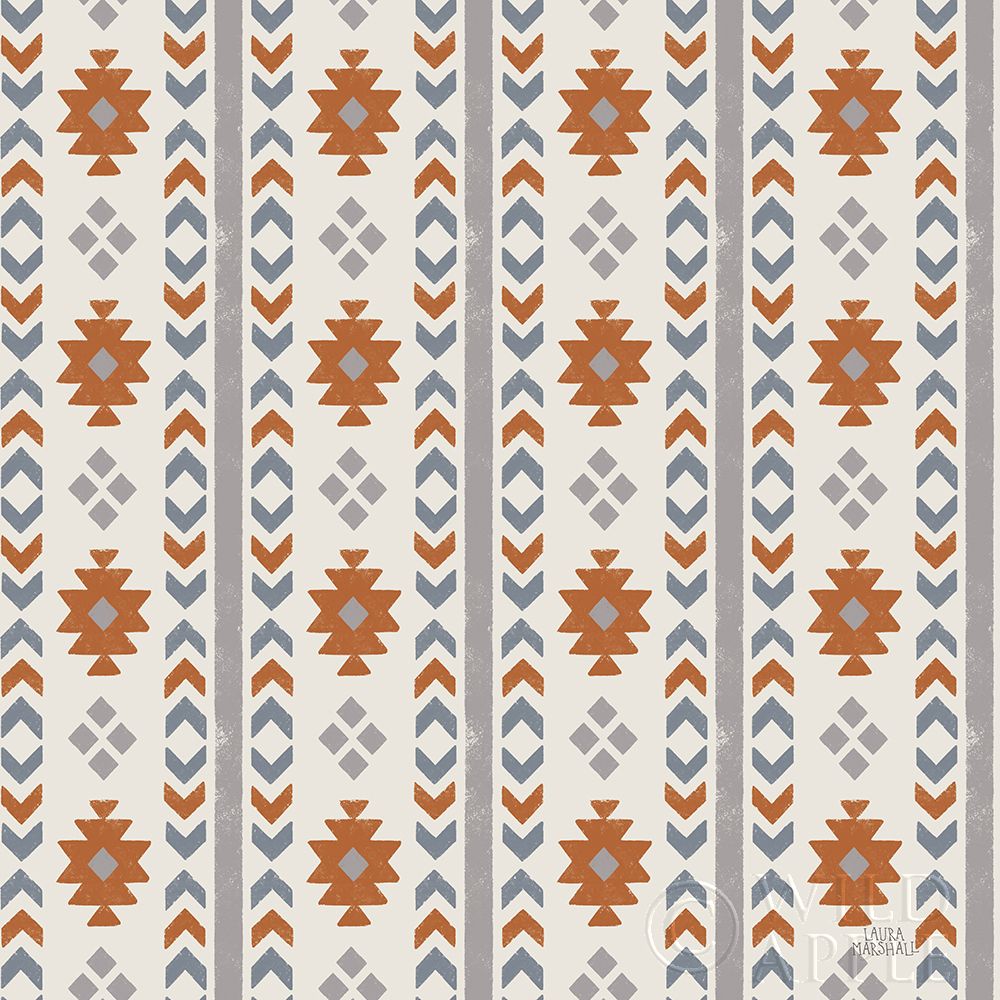 Wall art: Gone Glamping Pattern VA, by Marshall, Laura