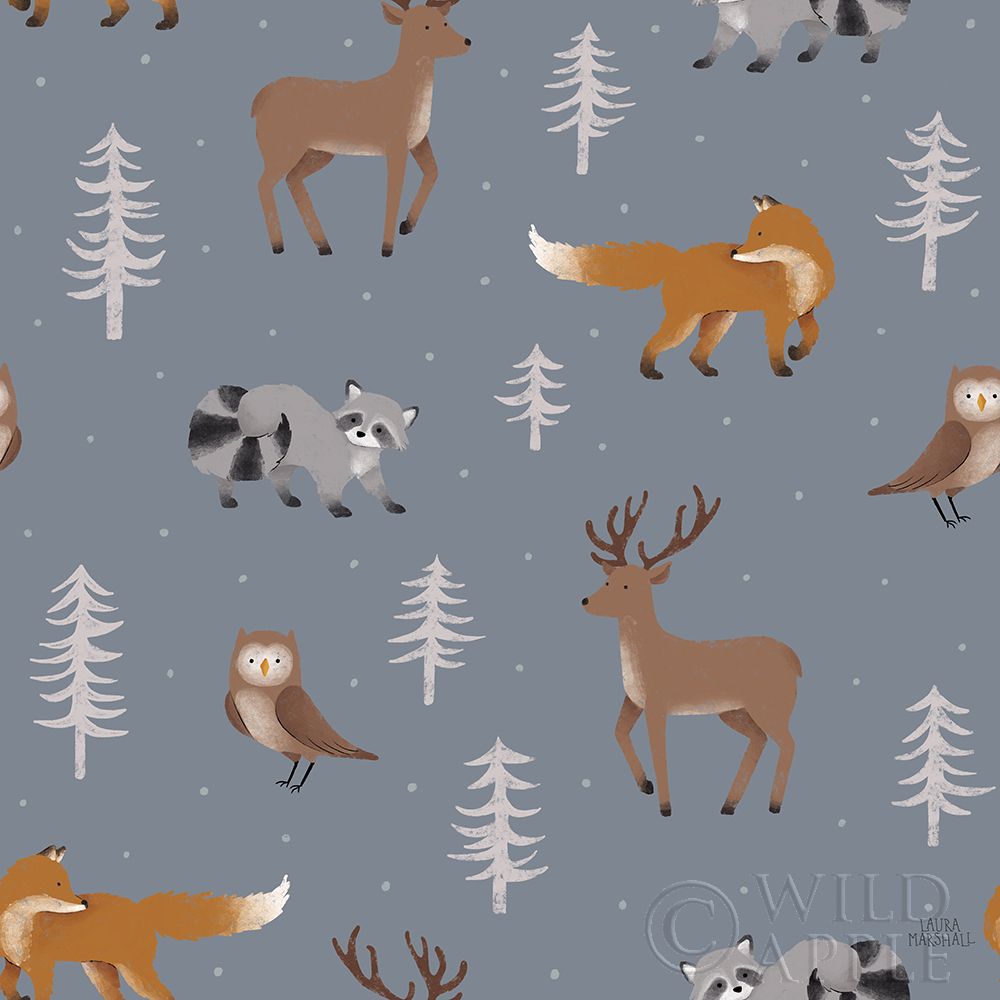 Art Print: Gone Glamping Pattern VIC