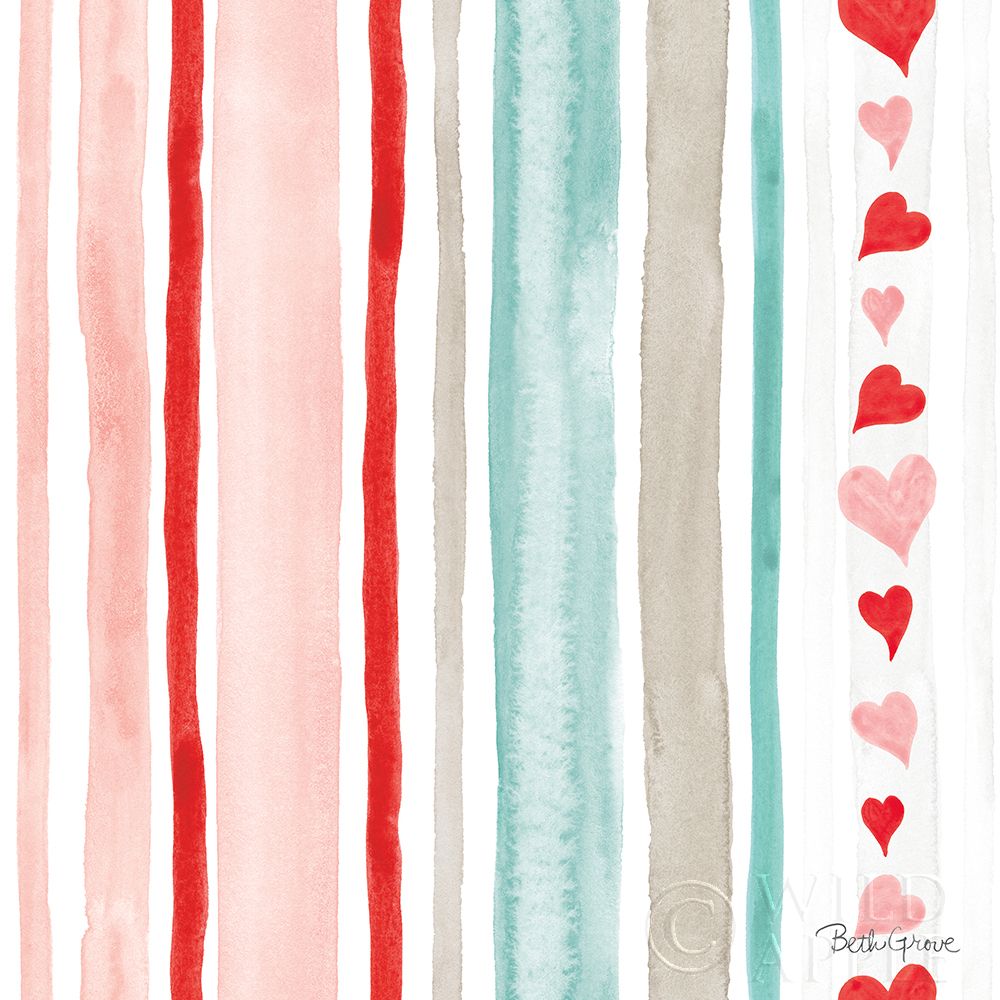 Wall Art Painting id:278009, Name: Paws of Love Pattern VI, Artist: Grove, Beth