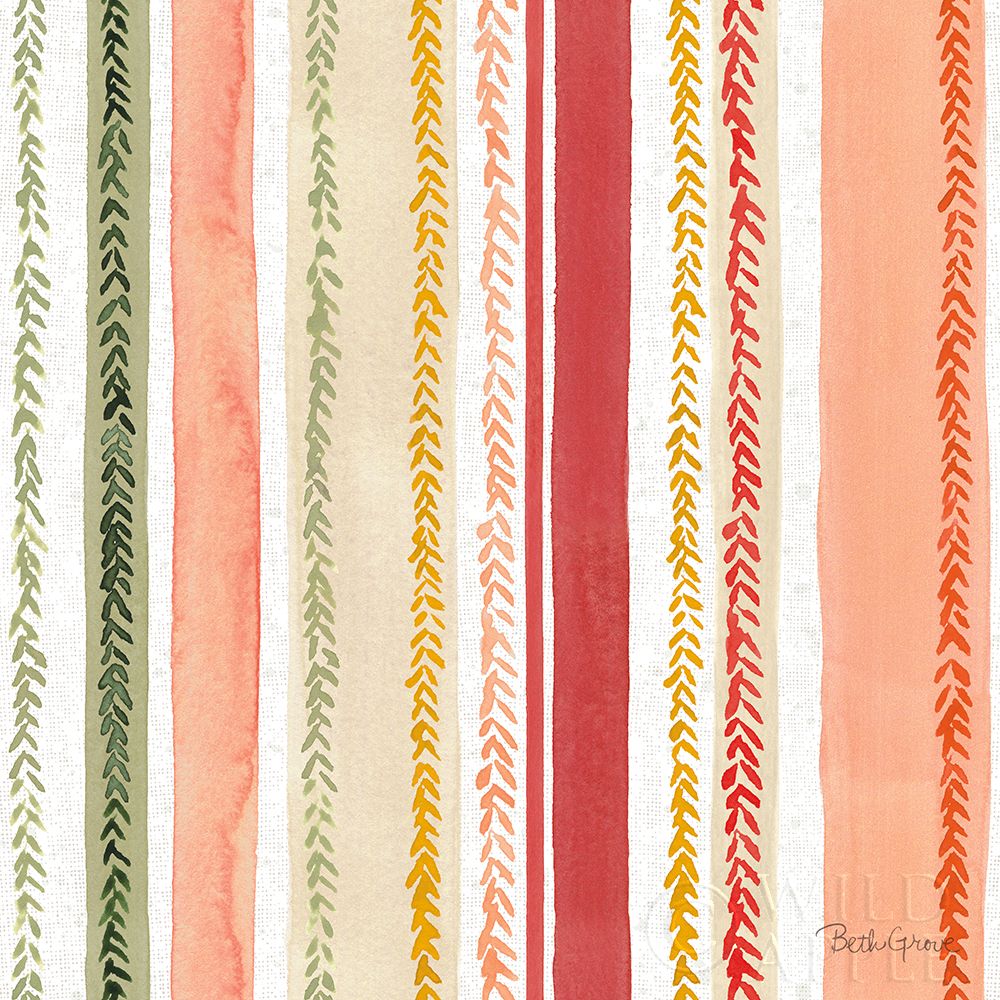 Wall Art Painting id:278059, Name: Harvest Bouquet Pattern VI, Artist: Grove, Beth